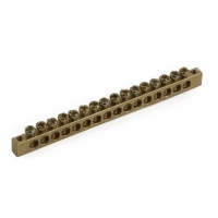 Шина нулевая ENERGIO брусок 6x9мм 16 отв.