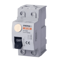 Пристрій захисного відключення ENERGIO SP-RM 2P 16А 10мА тип AC