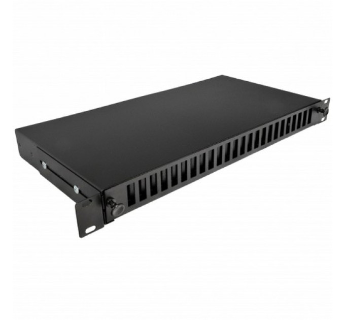Патч-панель ВО 19’’ 1U 24 порта SC duplex, Україна (UA-FOPE24SCD-B)