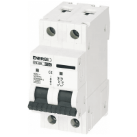 Автоматический выключатель ENERGIO EN 2P C 50А 6кА Автоматический выключатель ENERGIO EN 2P C 50А 6кА