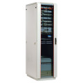 Шкаф телекоммуникационный напольный 47U (600х600) дверь стекло