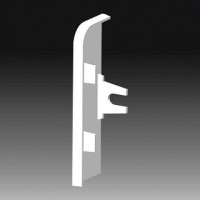 Заглушка левосторонняя для короба KOPOS KOLIN LP 80х25, цвет белый Заглушка левосторонняя для короба KOPOS KOLIN LP 80х25, цвет белый