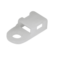 Площадка под дюбель для стяжок ENERGIO 19х10 (100шт) белая