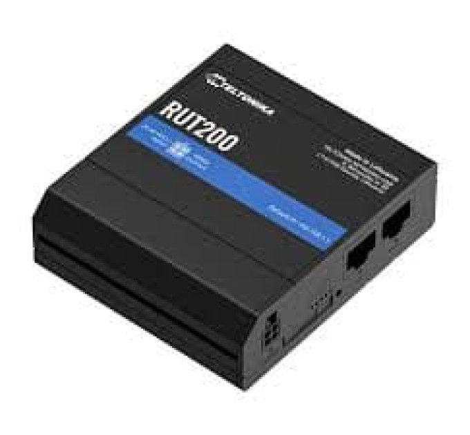 RUT200 Промышленный сотовый маршрутизатор 4G LTE, Wi-Fi Teltonika