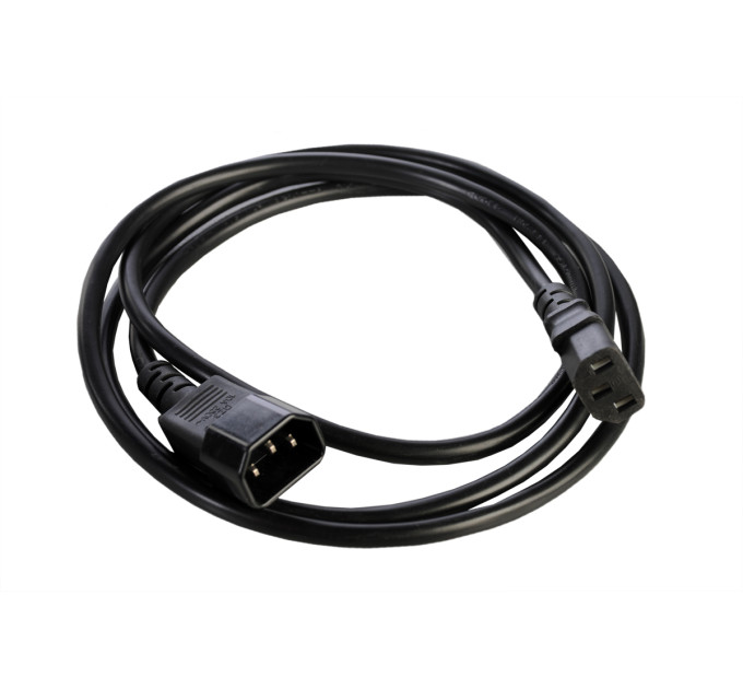 Шнур (кабель) живлення IEC 60320 C13/IEC 60320 C14, (3x1,0) довжина 3 м.