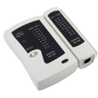 Тестер кабельный Pleolan RJ45/RJ12, светодиодный (Целосность кабеля, кросс.соединения)