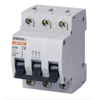Автоматический выключатель ENERGIO SP 3P C 10А 4.5кА