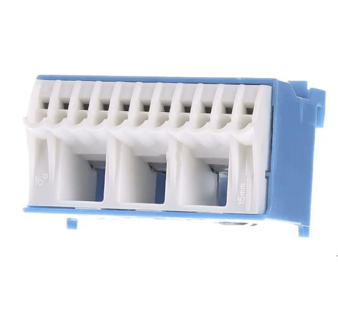 QuickConnect N-клема 3x16мм²+11x4мм² ширина 60мм, Hager