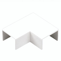 Кут плаский для короба MK Mini 40х25, білий (YAF4)