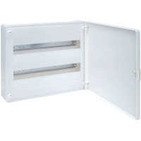 Щиток зовнішній з білими дверцятами, 2х18 мод., GOLF, IP41 (VS218PD) Щиток зовнішній з білими дверцятами, 2х18 мод., GOLF, IP41 (VS218PD)