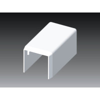 Заглушка для короба KOPOS KOLIN LH 20х20, цвет белый Заглушка для короба KOPOS KOLIN LH 20х20, цвет белый