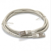 Патч-корд Kingda FTP RJ45 cat. 5e, 1м, PVC (ПВХ), серый Патч-корд Kingda FTP RJ45 cat. 5e, 1м, PVC (ПВХ), серый