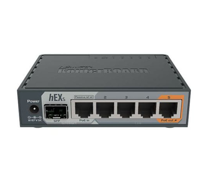 Маршрутизатор MikroTik hEX S RB760IGS