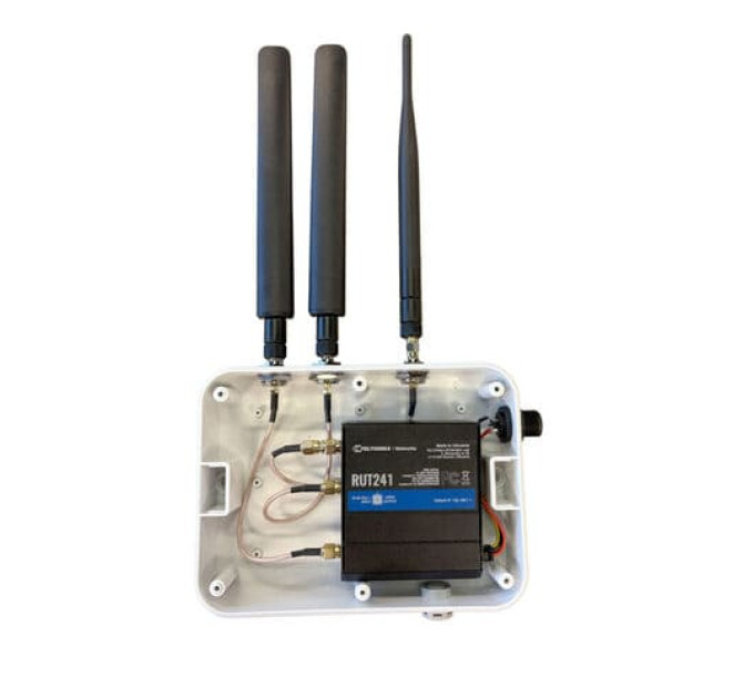 RUT241 Промышленный сотовый маршрутизатор 4G LTE, Wi-Fi, eSIM Teltonika