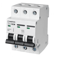 Автоматический выключатель ENERGIO SP 3P C 63А 6кА Автоматический выключатель ENERGIO SP 3P C 63А 6кА