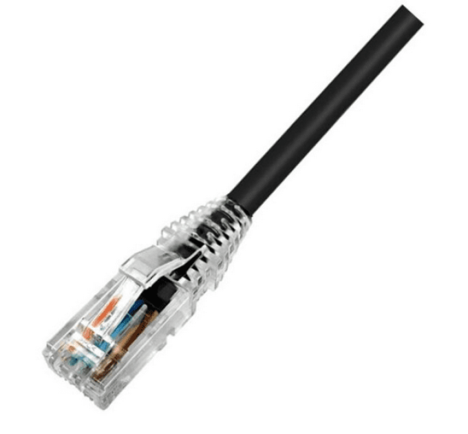 Патч-корд CommScope U/UTP 24AWG cat. 6, 3м, Outdoor LSZH чорний