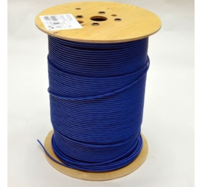 Кабель вита пара Corning S/FTP cat. 6a 550/23 4P Everon, кат. 6а, LSZH, FRNC (B2ca), синій, 1000 м