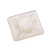 Площадка самоклеющаяся для стяжек ENERGIO 20х20мм (100шт) белая