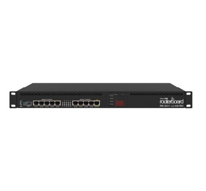 Маршрутизатор Mikrotik 10×1Гбіт/с LAN RB3011UIAS-RM
