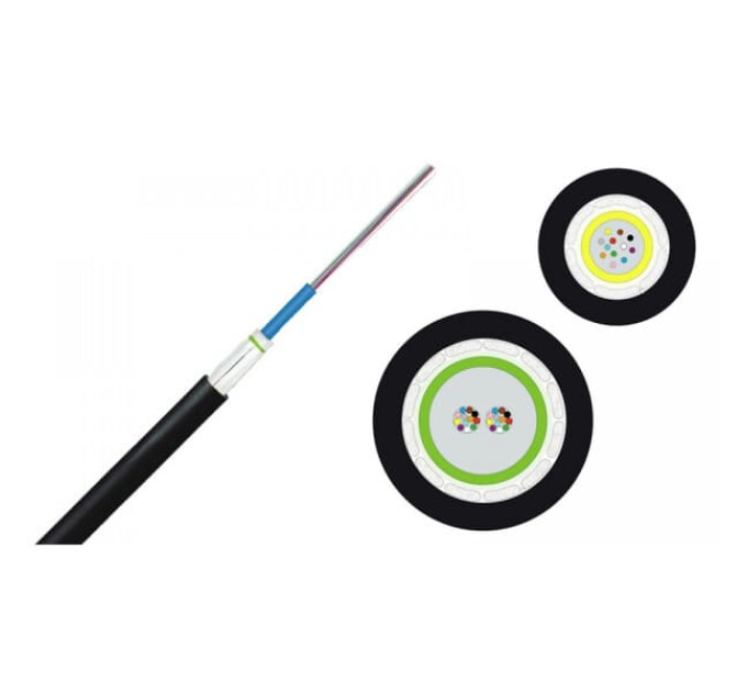 ВО кабель універс., U-BQ(ZN)BH 12G50 OM3, ClearCurve, монотуб, LSZH/FRNC (B2ca), Gel-Free, Corning
