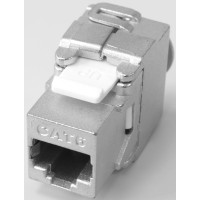 Модуль Pleolan STP, RJ45 (8P8C), cat. 6a, toolless, Keystone SL