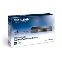 Комутатор некерований TP-Link 24х1000Base-Т, 19' (TL-SG1024D)