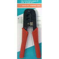 Инструмент обжимной Pleolan RJ45&RJ12 (аналог HT-568)
