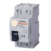 Устройство защитного отключения ENERGIO SP-RM 2P 25А 10мА тип AC Устройство защитного отключения ENERGIO SP-RM 2P 25А 10мА тип AC