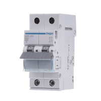 Автоматический выключатель Hager 2P 6kA B-63A 2M (MBN263) Автоматический выключатель Hager 2P 6kA B-63A 2M (MBN263)