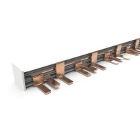 Шина гребінчаста 3п на 57 модулів, 16мм2 Hager