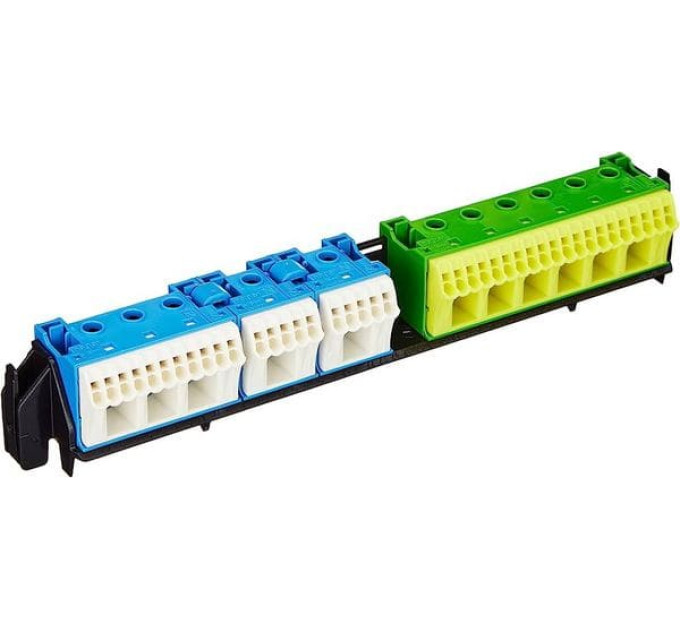 Держатель с клеммами PE/N: 21xN+20xPE / 5xN+6xPE, Hager