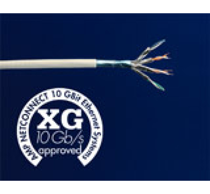 Кабель витая пара AMP NETCONNECT F/FTP cat. 7, 4Р/24AWG LSZH (кат. 500 м.)