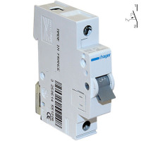 Автоматический выключатель Hager In=40A, 1п, C, 6кА