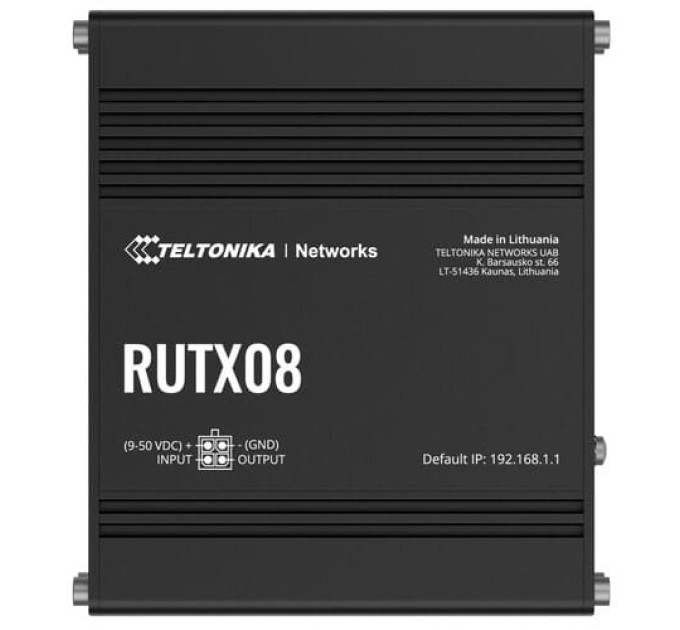RUTX08 Промышленный маршрутизатор Teltonika