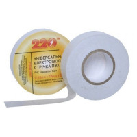 Изолента 0,15мм*18мм*20м белая ТМ220 Изолента 0,15мм*18мм*20м белая ТМ220