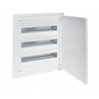 Щиток встраиваемый с белой дверцей, 3х18 мод., GOLF, IP41, белый (Hager)