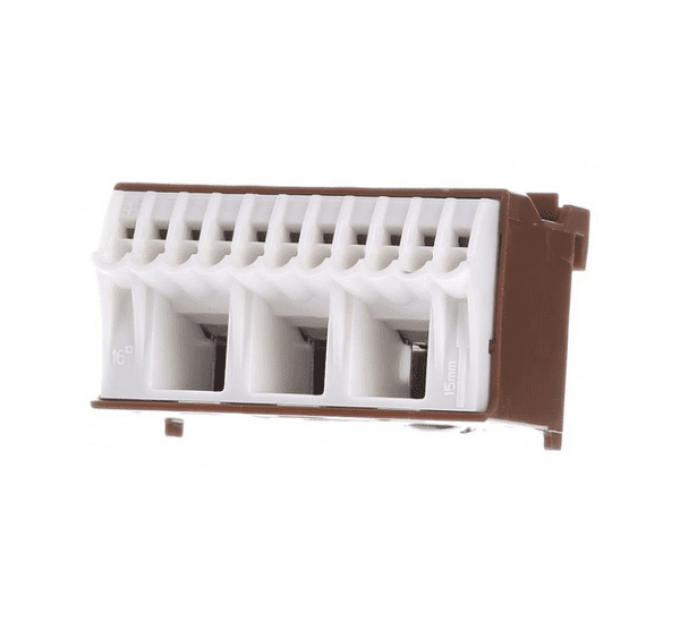 QuickConnect фазная клемма 3x16мм²+11x4мм² ширина 60мм, Hager