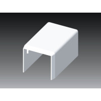 Заглушка для короба KOPOS KOLIN LV 24х22, цвет белый