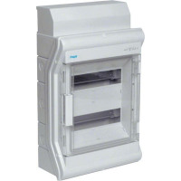 Щит розподільчий на 24(28) модулів, з/у з прозорими дверцятами, IP65, VECTOR Hager Щит розподільчий на 24(28) модулів, з/у з прозорими дверцятами, IP65, VECTOR Hager