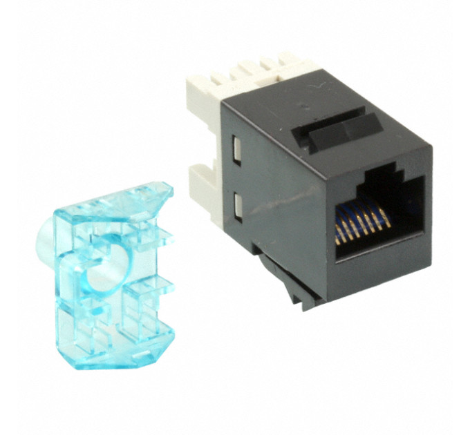 Модуль CommScope UTP, RJ45, cat. 5e, тип 110, SL чорний