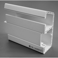 Кабель-канал (короб) KOPOS KOLIN PK 120х55, парапетный ПВХ, белый Кабель-канал (короб) KOPOS KOLIN PK 120х55, парапетный ПВХ, белый