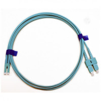 ВО патч-корд LC-SC Duplex 50/125 ОМ3, 3м. LSZH Slim (2мм)