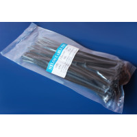 Стяжка Pleolan 150x2,5мм, нейлон UV, чорна  (в уп. 100шт)