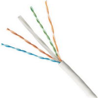 Кабель витая пара Panduit NetKey U/UTP cat. 5e, LSZH, 305 м, белый