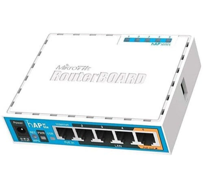 Маршрутизатор MikroTik hAP ac lite RB952Ui-5ac2nD