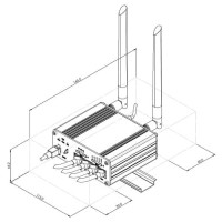 RUTM09 Промисловий 4G LTE-маршрутизатор Teltonika RUTM09 Промисловий 4G LTE-маршрутизатор Teltonika