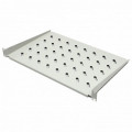 Полка перфорированная консольная Украина 19’’ 1U (х200мм), серая
