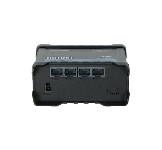 RUT951 Промышленный сотовый маршрутизатор 4G LTE, Wi-Fi, eSIM Teltonika