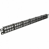 Патч-панель Panduit NetKey 19’’ 1U модульна 48 портів KeyStone (NKPP48HDY)