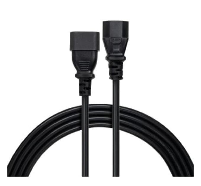 Кабель питания C13 to C14 1.8m 0.75mm2 Rezone (RZPC-13141875)